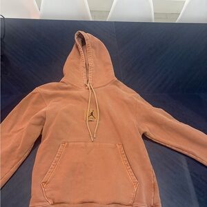 Jordan Tan Hoodie with Iconic Logo